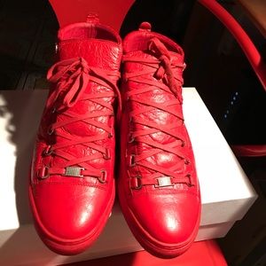 Red Balenciagas